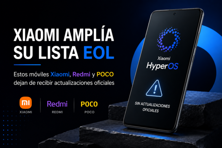 Xiaomi amplía su lista EOL