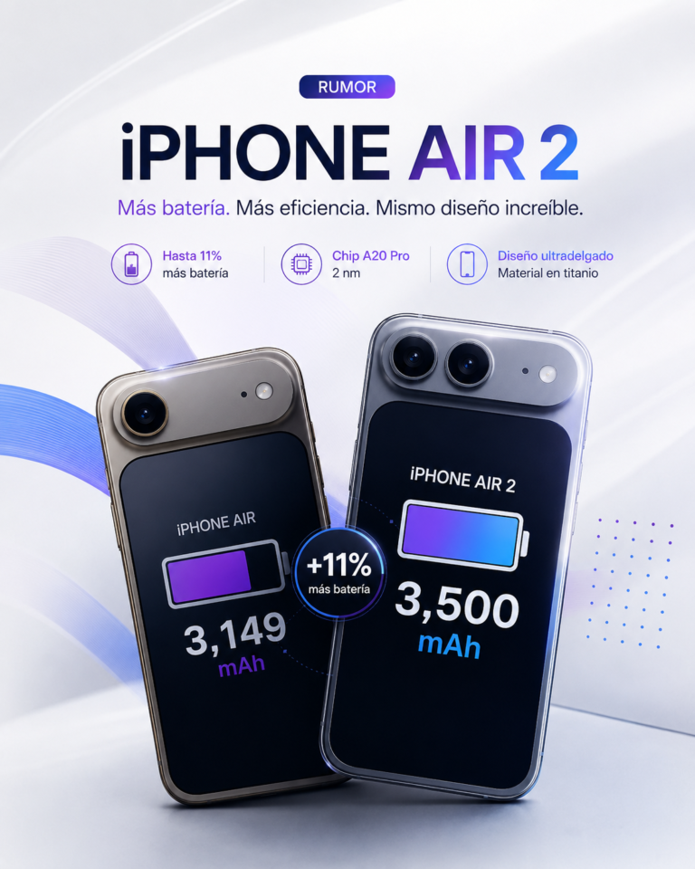 Rumor sobre el iPhone Air 2