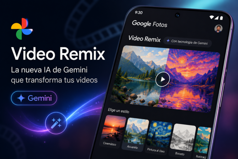 Video Remix con tecnología Gemini