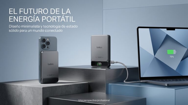 baterías portátiles para móviles